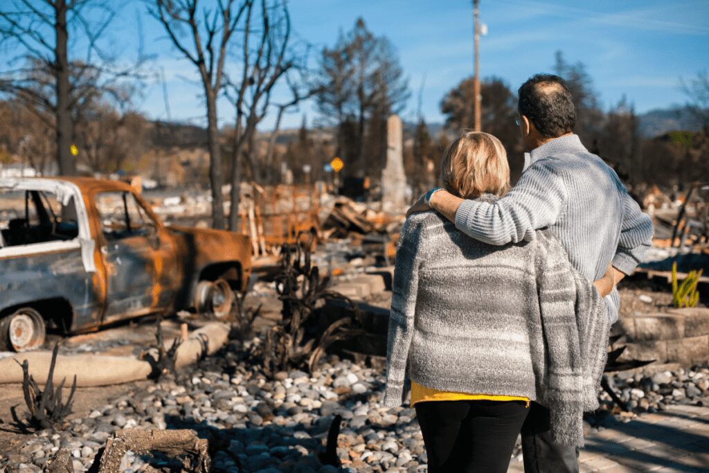 house fire