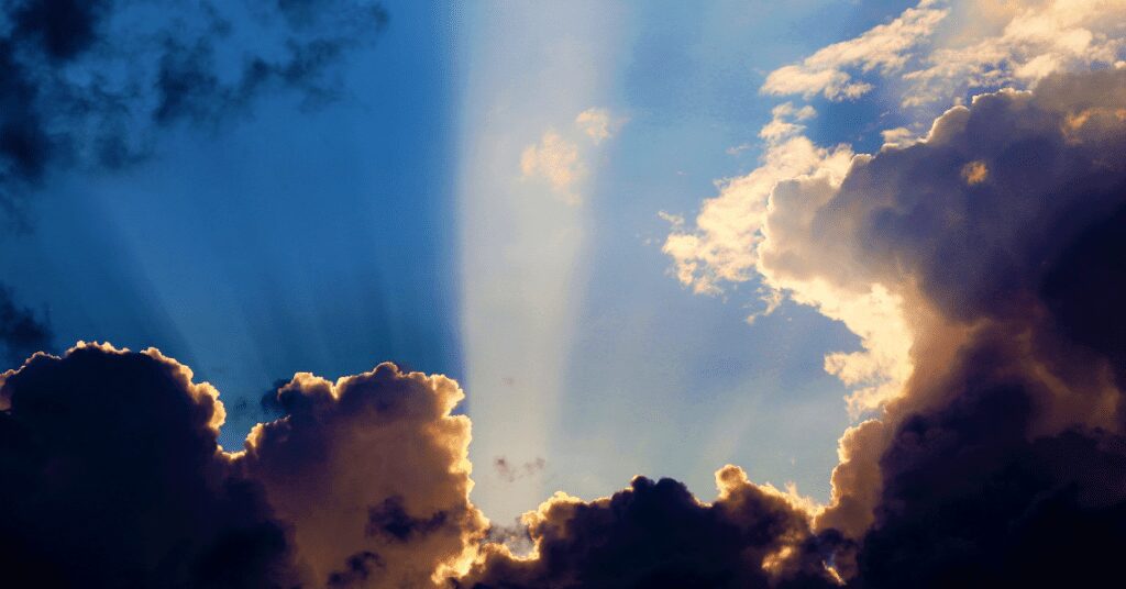 cloud and sun