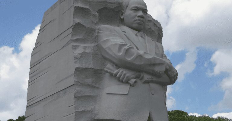 MLK statue