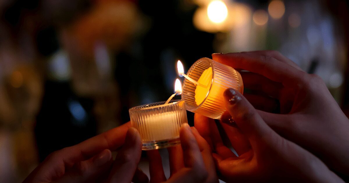 candle lighting
