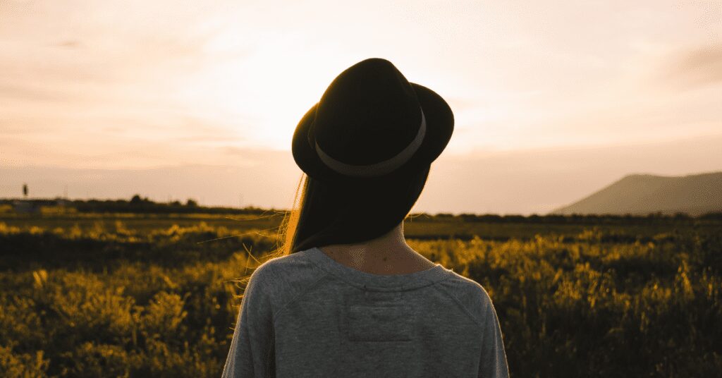 woman outside