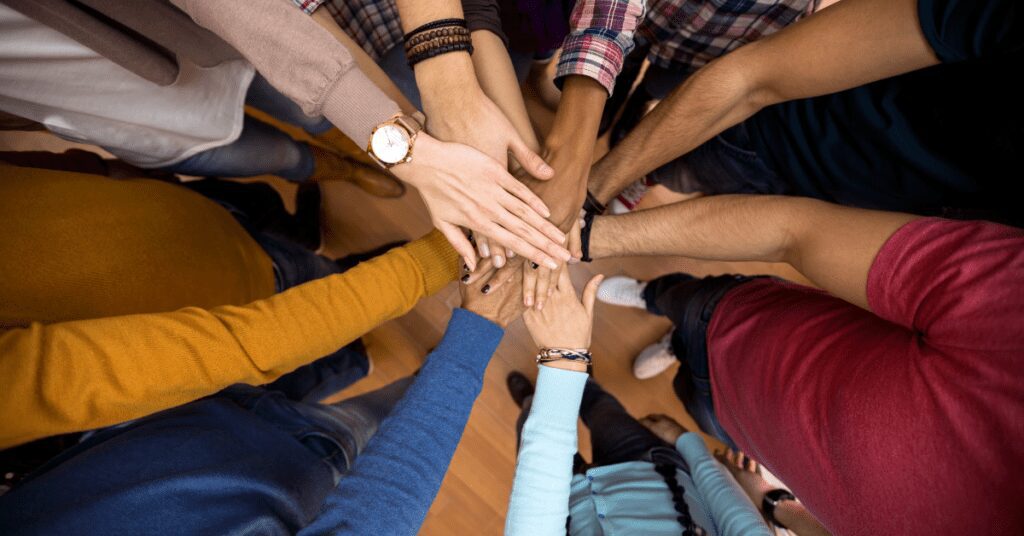 Circle of hands