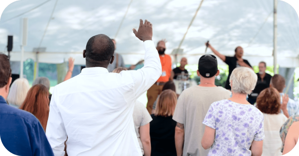 Prayer and worship among the diverse church community of Mosaic Church