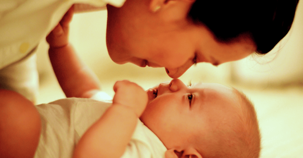 mother and baby