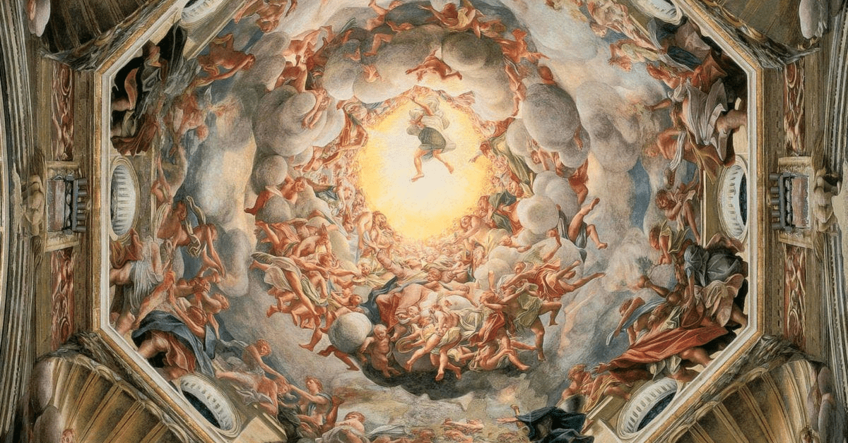 Antonio da Corregio, Cupola of the Cathedral of Parma (1530)