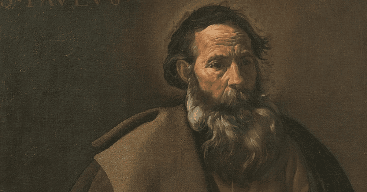 Diego Velázquez, "Saint Paul." 1619