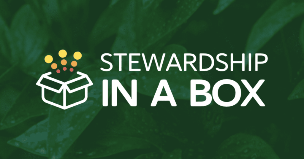 Stewardship in a box logo