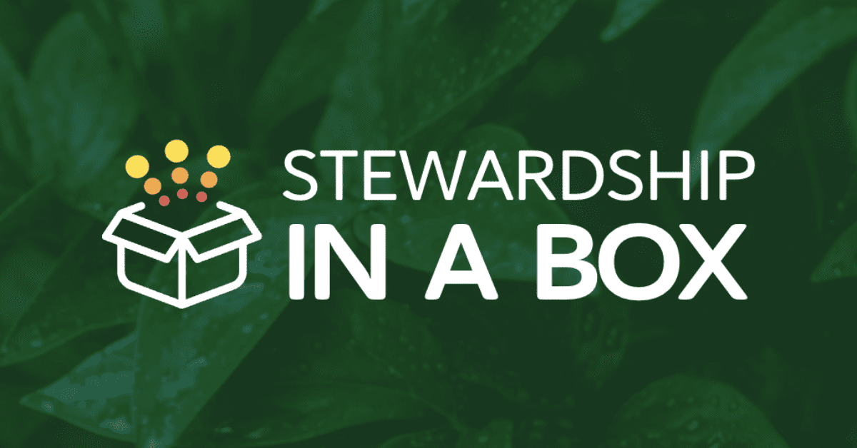 Stewardship in a box logo