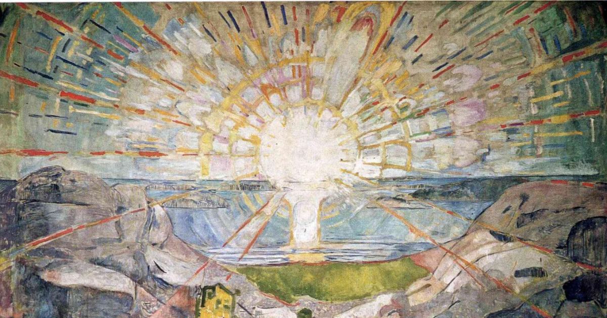 Edvard Munch, The Sun, 1911