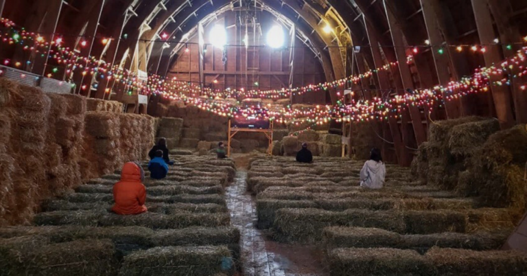 Step into Christmas in the Barn