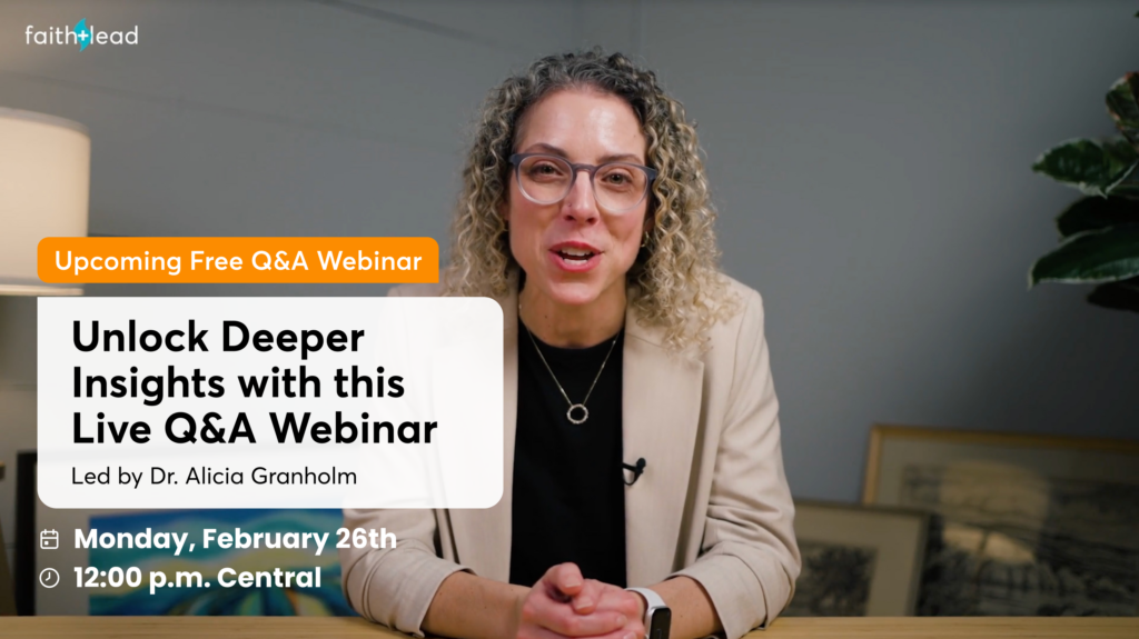 Faith Lead Membership Q A Webinar Faith Lead