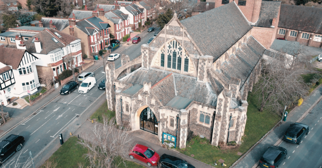 Photo of an English parish church