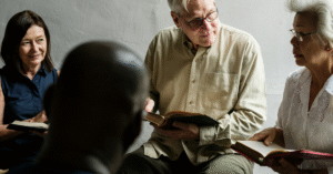 people in a bible study