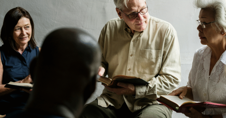 people in a bible study