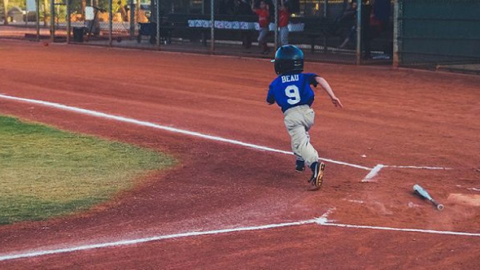 little league baseball game